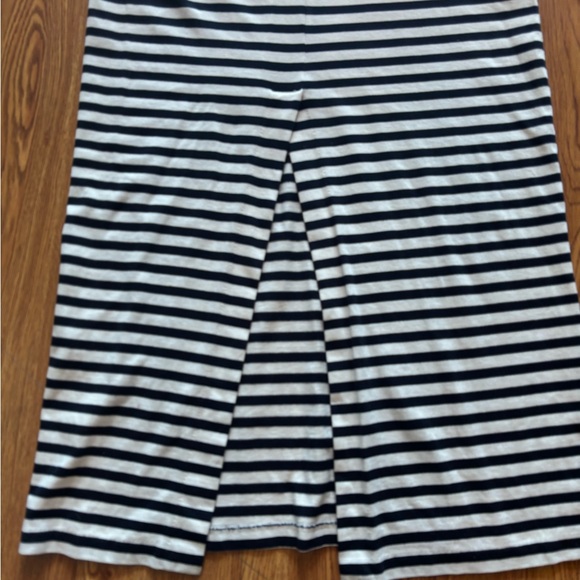 J Crew Classic Maxi blue and cream dress - Picture 10 of 14